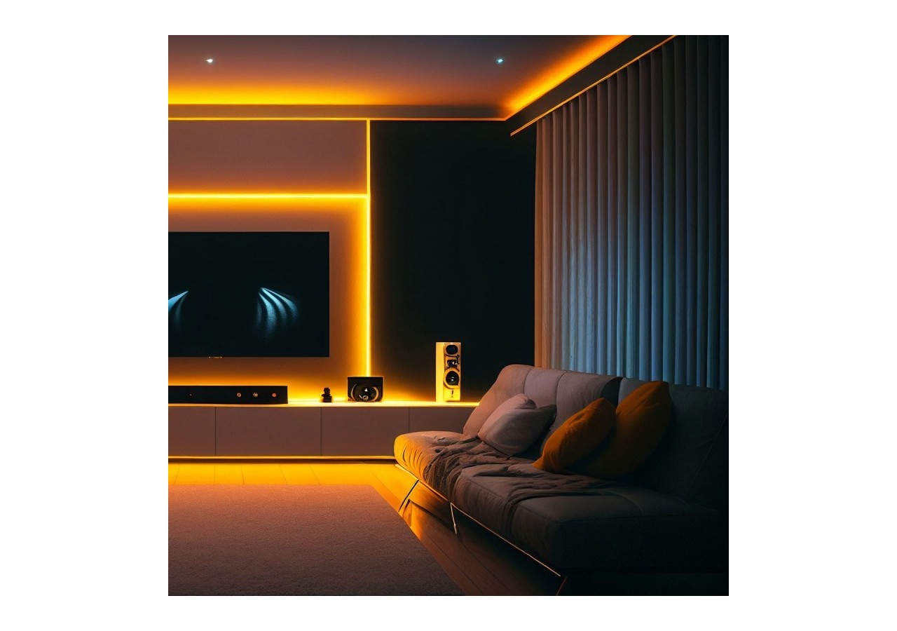 Ruban LED COB 24V DC-12W/m-Couleurs-8mm-IP20-Rouleau de 5m-Sécable tous les 4cm - B1559-5-AMA - Barcelona LED