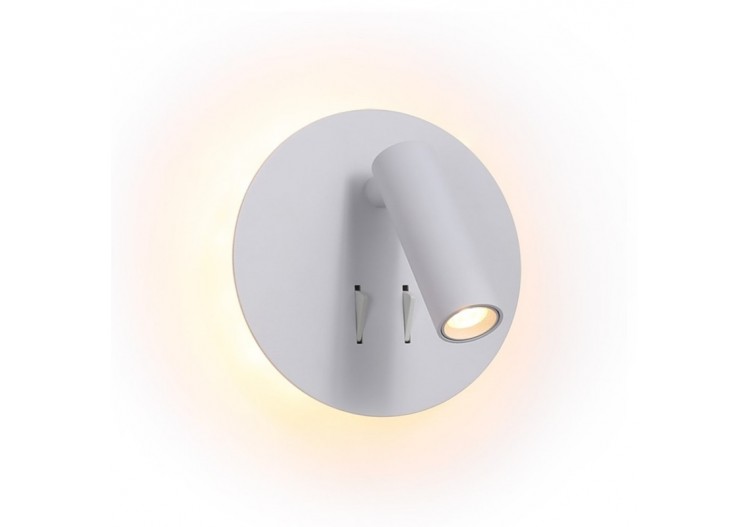 Applique murale liseuse "Quart"-Double éclairage-3W+6W - LN1547-B - Barcelona LED