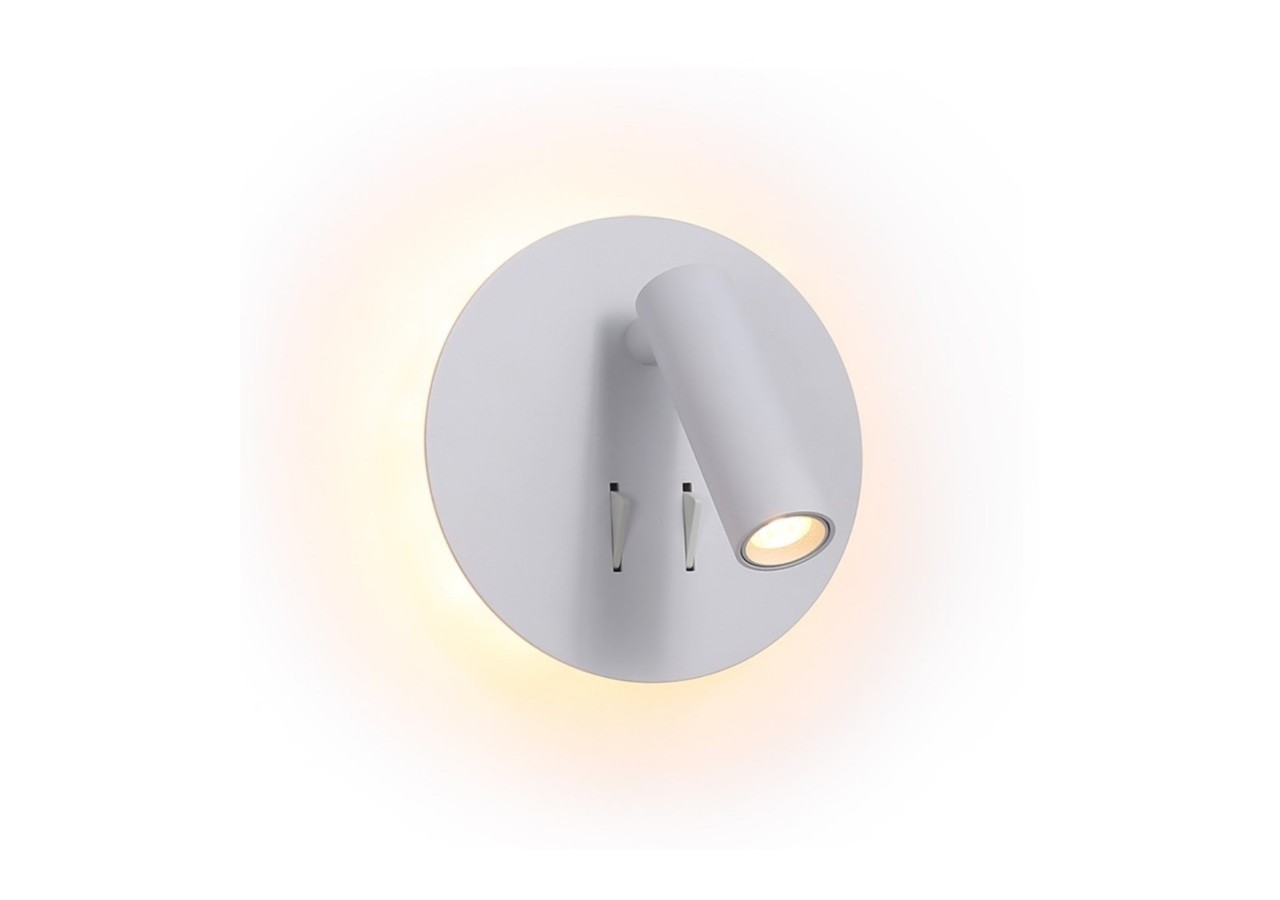 Applique murale liseuse "Quart"-Double éclairage-3W+6W - LN1547-B - Barcelona LED