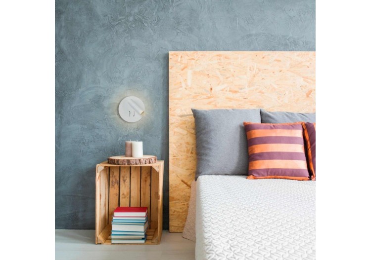 Applique murale liseuse "Quart"-Double éclairage-3W+6W - LN1547-B - Barcelona LED 2