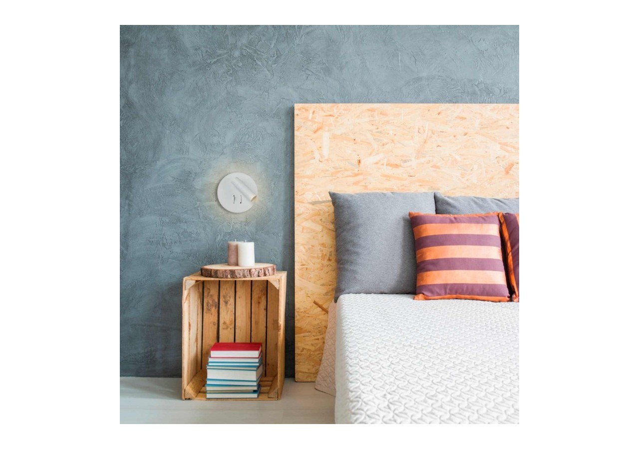 Applique murale liseuse "Quart"-Double éclairage-3W+6W - LN1547-B - Barcelona LED