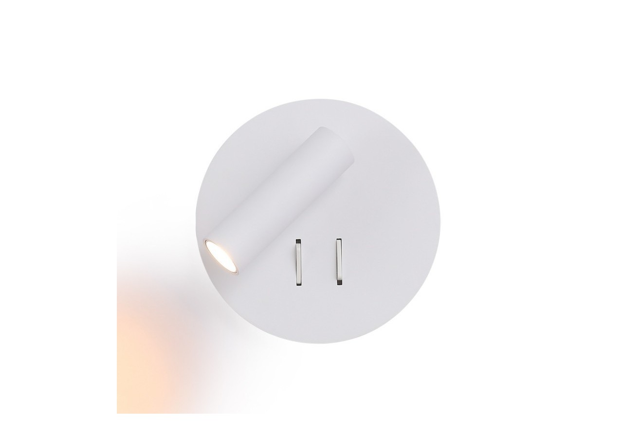 Applique murale liseuse "Quart"-Double éclairage-3W+6W - LN1547-B - Barcelona LED