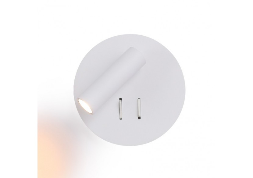 Applique murale liseuse "Quart"-Double éclairage-3W+6W - LN1547-B - Barcelona LED