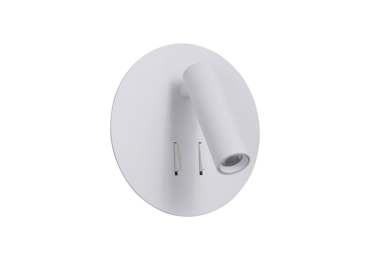 Applique murale liseuse "Quart"-Double éclairage-3W+6W - LN1547-B - Barcelona LED