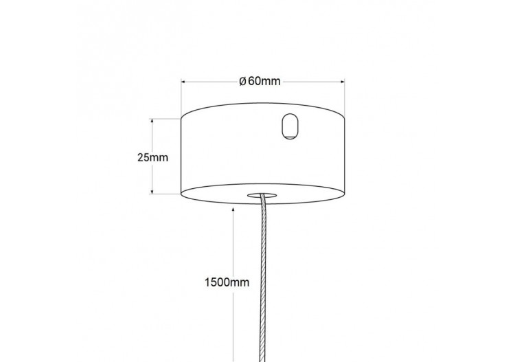 Kit de suspension pour rail magnétique - CMC-120-B - Barcelona LED 2