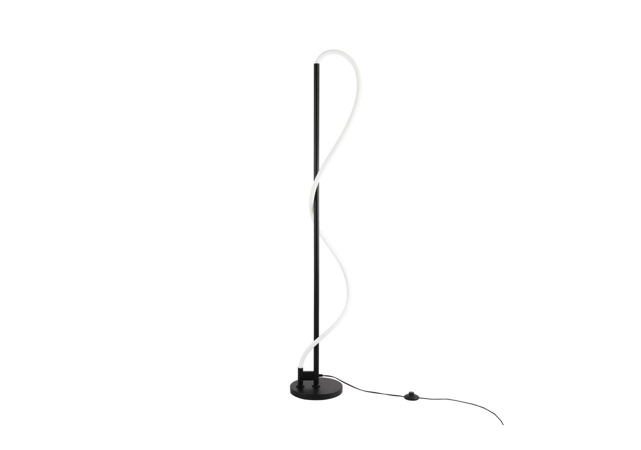 Lampadaire moderne à néon ondulant "Corda"-360 degrés-Dimmable-30W-3000K - L3081-N - Barcelona LED