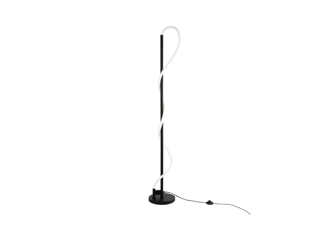 Lampadaire moderne à néon ondulant "Corda"-360 degrés-Dimmable-30W-3000K - L3081-N - Barcelona LED