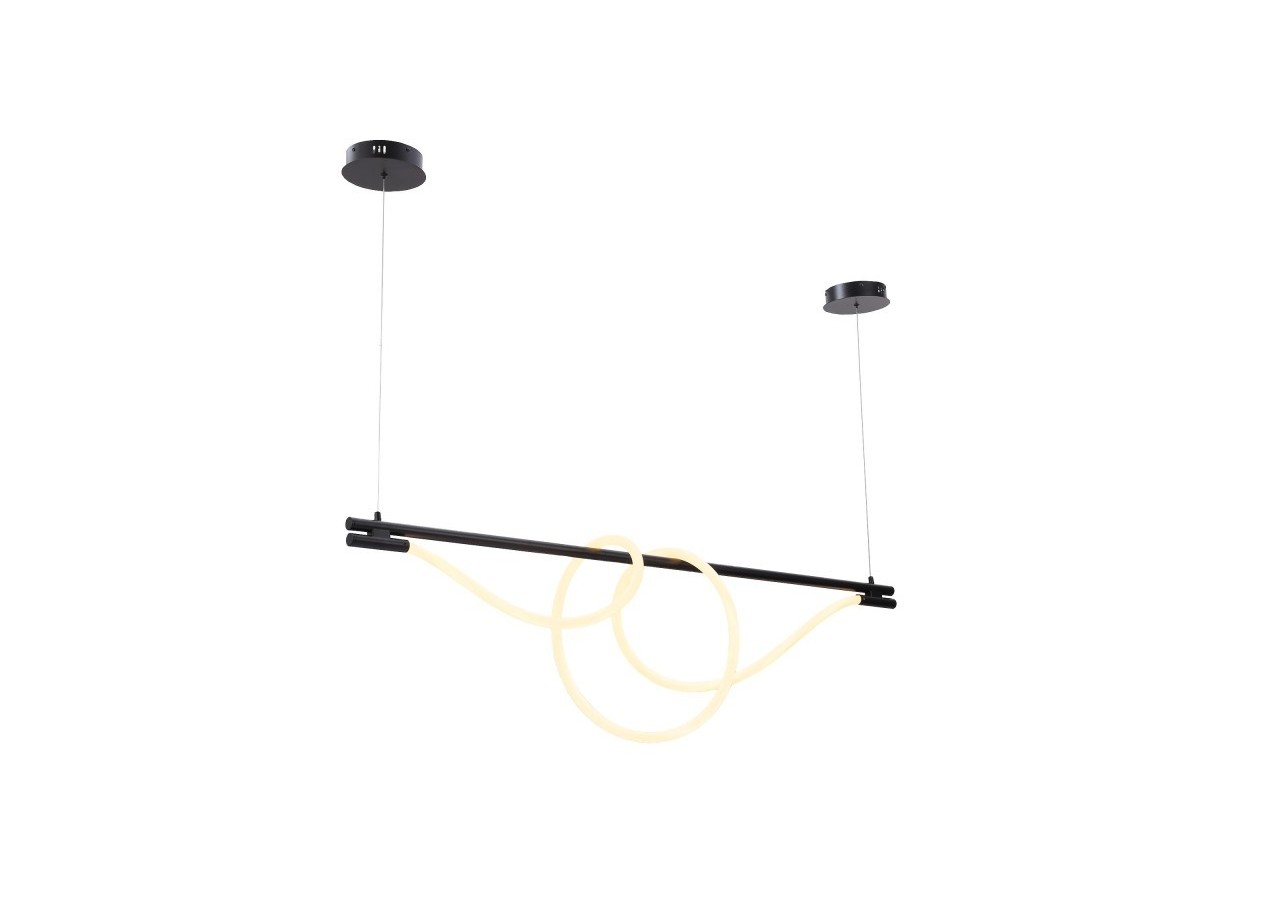 Suspension moderne à néon enroulé "Corda"-360 degrés-45W-3000K - L3080-N - Barcelona LED