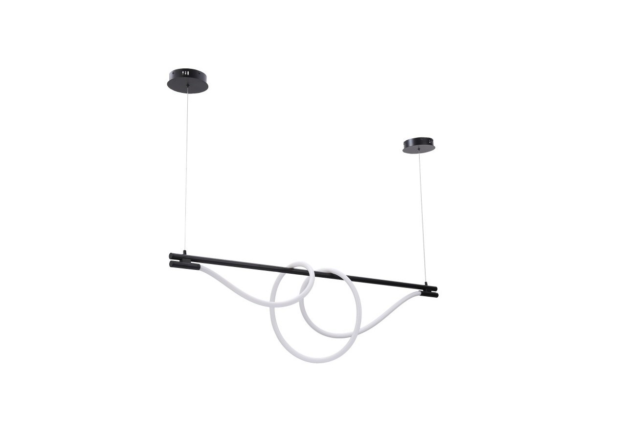 Suspension moderne à néon enroulé "Corda"-360 degrés-45W-3000K - L3080-N - Barcelona LED