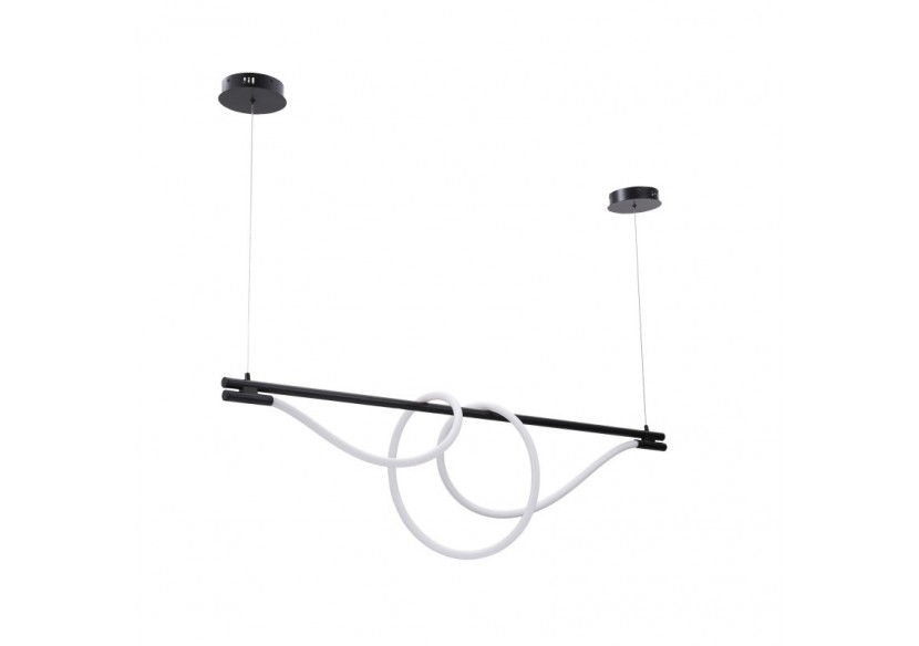 Suspension moderne à néon enroulé "Corda"-360 degrés-45W-3000K - L3080-N - Barcelona LED Suspension moderne à néon enroulé "Corda"-360 degrés-45W-3000K - L3080-N - Barcelona LED