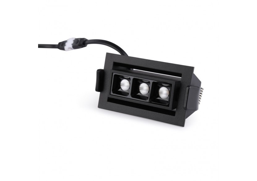 Spot LED encastrable linéaire 6W-Orientable-UGR18-IRC90-Puce OSRAM-2800K - B1214-N-BC - Barcelona LED Spot LED encastrable linéaire 6W-Orientable-UGR18-IRC90-Puce OSRAM-2800K - B1214-N-BC - Barcelona LED