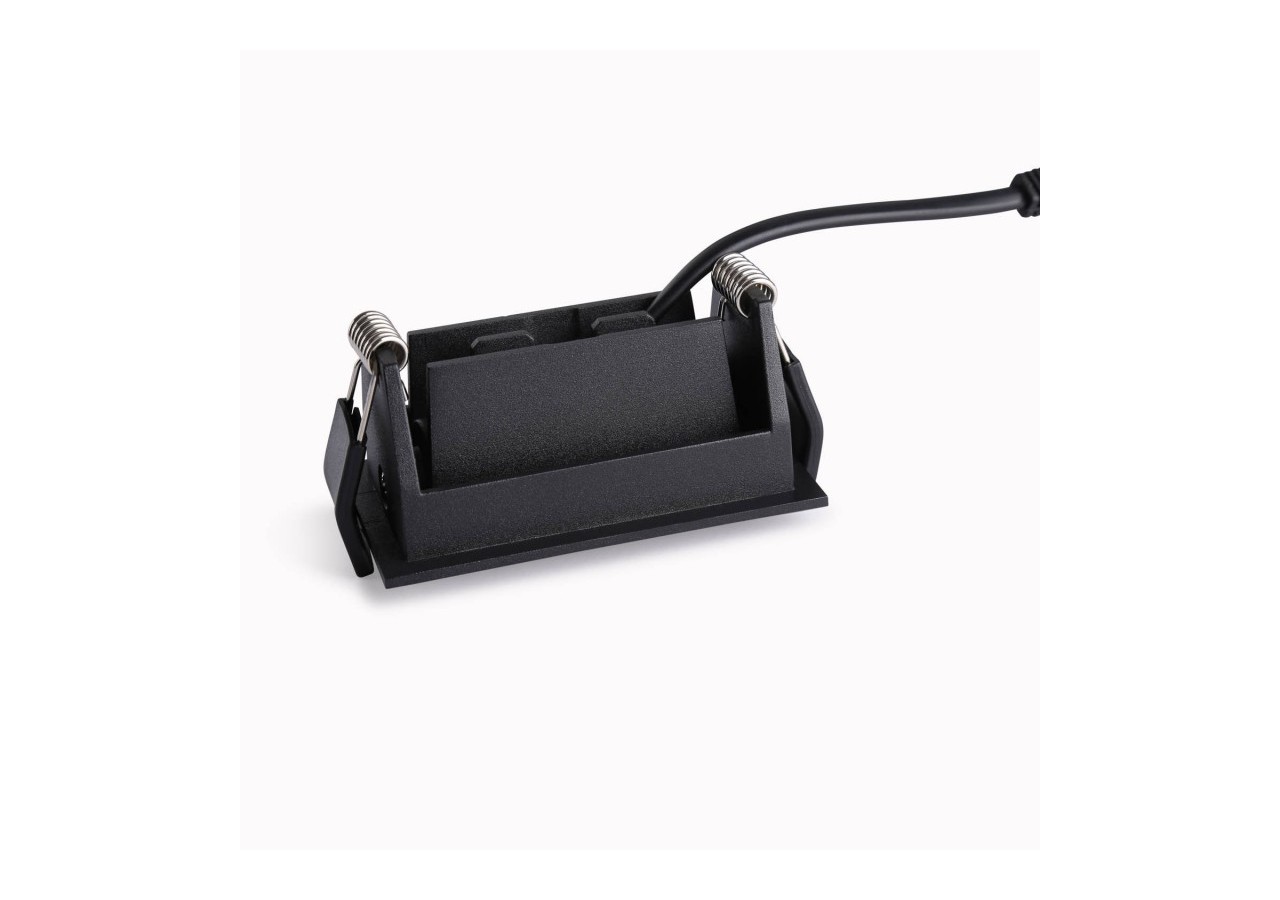 Spot LED encastrable linéaire 6W-Orientable-UGR18-IRC90-Puce OSRAM-2800K - B1214-N-BC - Barcelona LED