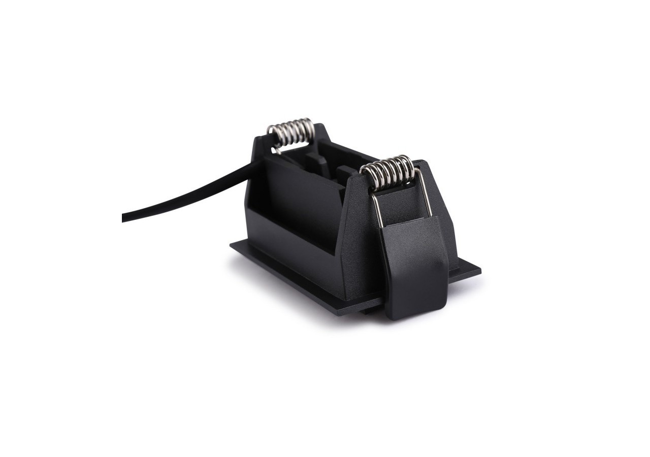 Spot LED encastrable linéaire 6W-Orientable-UGR18-IRC90-Puce OSRAM-2800K - B1214-N-BC - Barcelona LED
