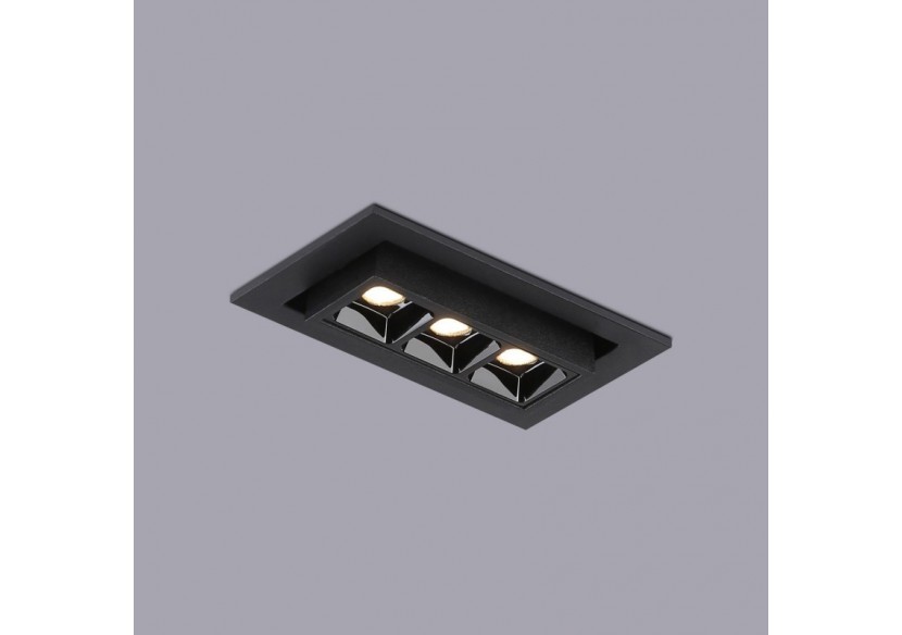 Spot LED encastrable linéaire 6W-Orientable-UGR18-IRC90-Puce OSRAM-2800K - B1214-N-BC - Barcelona LED Spot LED encastrable linéaire 6W-Orientable-UGR18-IRC90-Puce OSRAM-2800K - B1214-N-BC - Barcelona LED