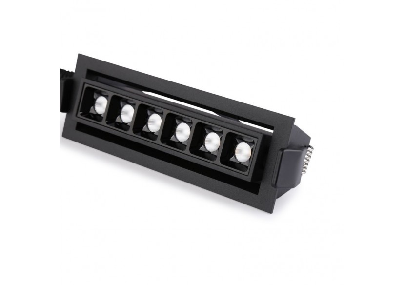 Spot LED encastré linéaire 10W-Orientable-UGR18-IRC90-Puce OSRAM-2800K - B1215-N-BC - Barcelona LED Spot LED encastré linéaire 10W-Orientable-UGR18-IRC90-Puce OSRAM-2800K - B1215-N-BC - Barcelona LED