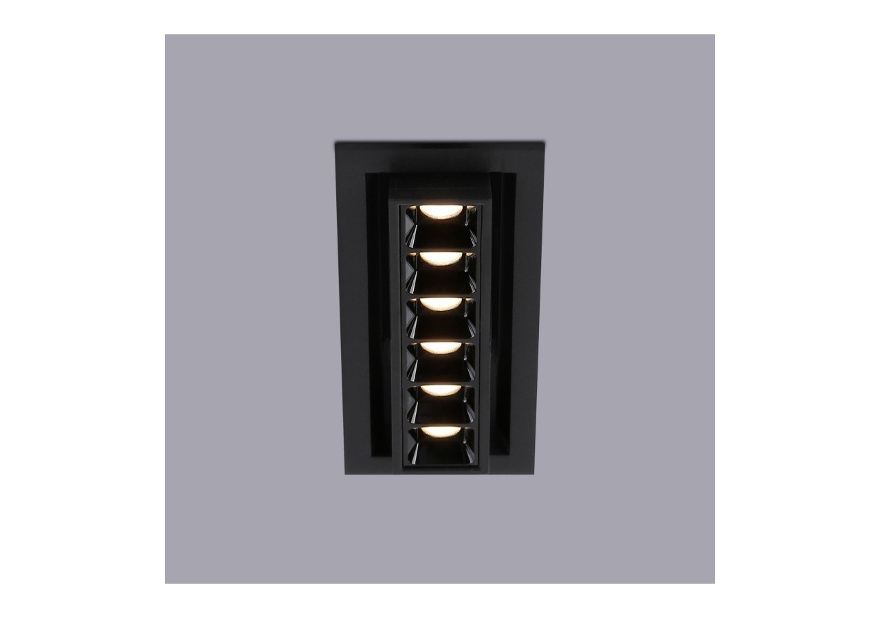 Spot LED encastré linéaire 10W-Orientable-UGR18-IRC90-Puce OSRAM-2800K - B1215-N-BC - Barcelona LED