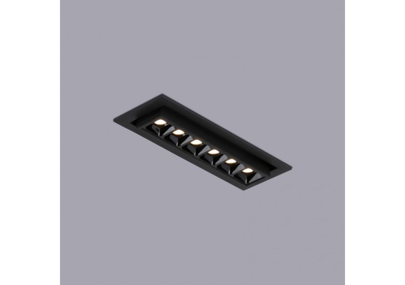 Spot LED encastré linéaire 10W-Orientable-UGR18-IRC90-Puce OSRAM-2800K - B1215-N-BC - Barcelona LED Spot LED encastré linéaire 10W-Orientable-UGR18-IRC90-Puce OSRAM-2800K - B1215-N-BC - Barcelona LED