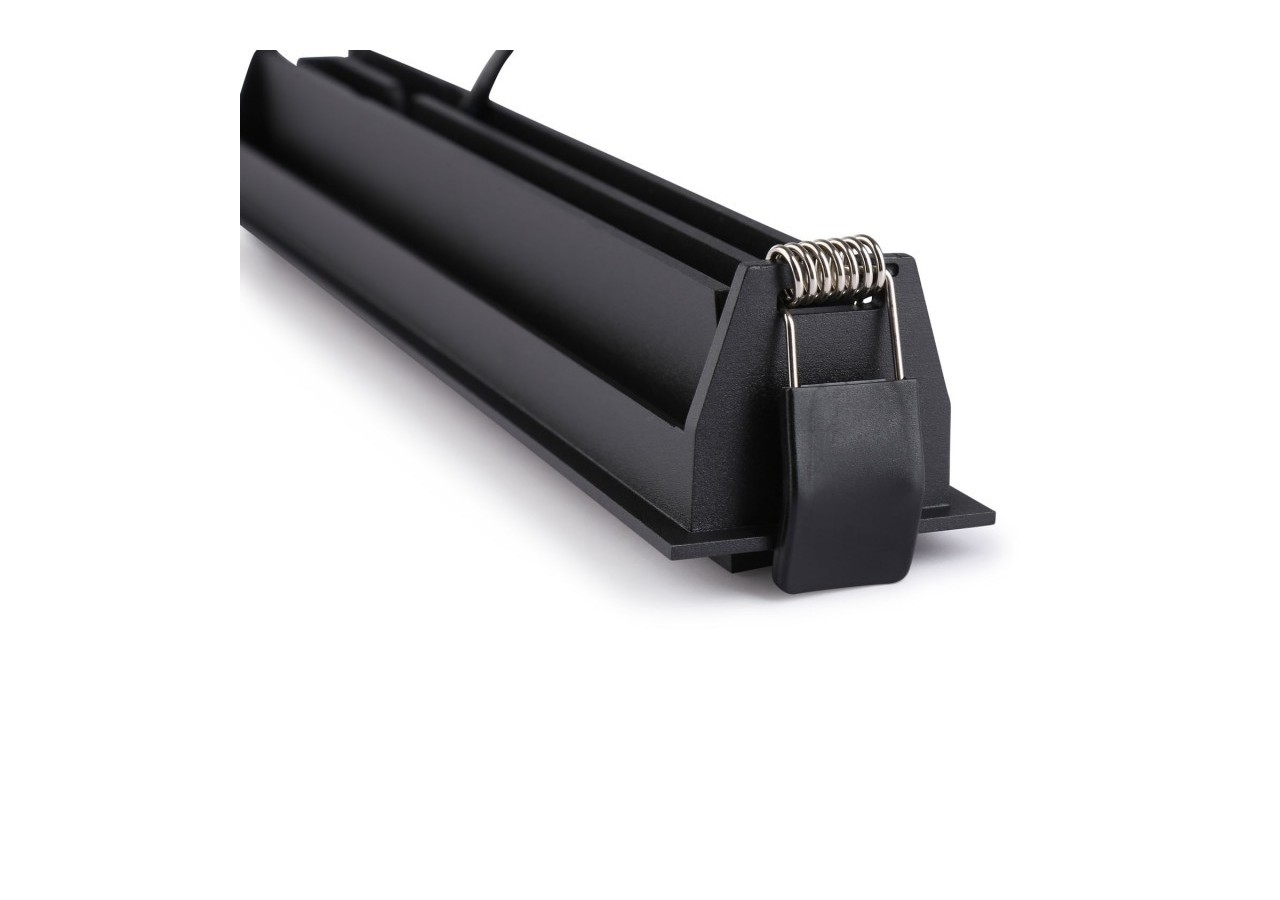 Spot LED encastré linéaire 20W-Orientable-UGR18-IRC90-Puce OSRAM-2800K - B1216-N-BC - Barcelona LED