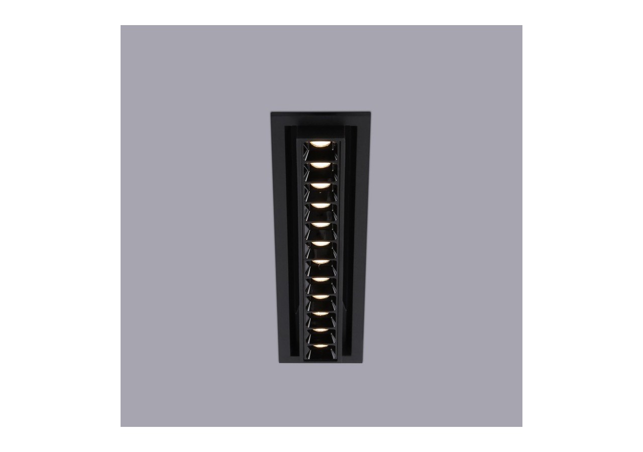 Spot LED encastré linéaire 20W-Orientable-UGR18-IRC90-Puce OSRAM-2800K - B1216-N-BC - Barcelona LED