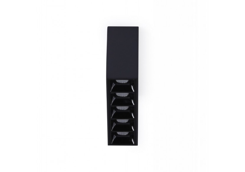 Spot LED linéaire de surface noir-10W-UGR18-IRC90-Puce OSRAM - B1324-N-BC - Barcelona LED Spot LED linéaire de surface noir-10W-UGR18-IRC90-Puce OSRAM - B1324-N-BC - Barcelona LED
