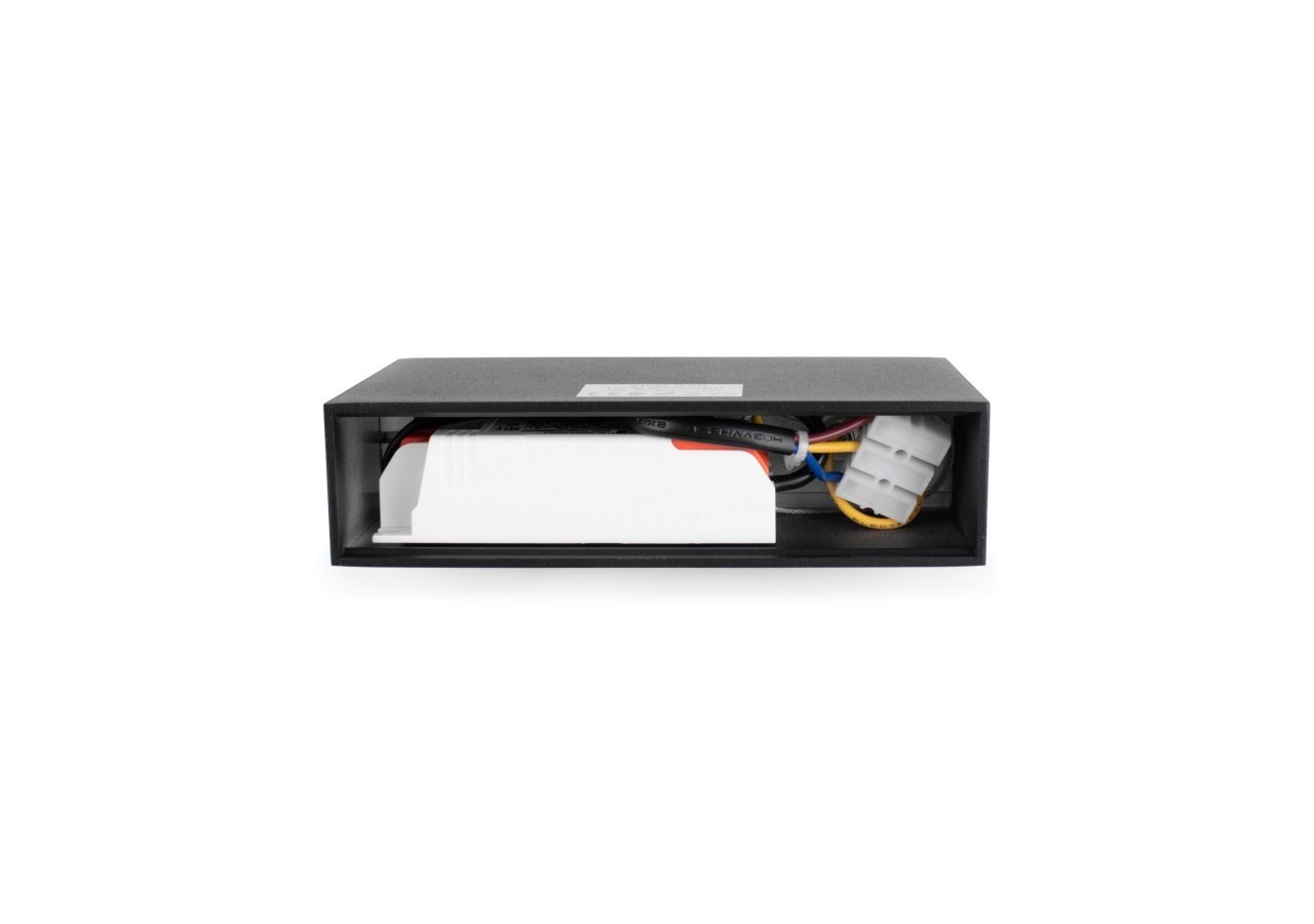 Spot LED linéaire de surface noir-10W-UGR18-IRC90-Puce OSRAM - B1324-N-BC - Barcelona LED