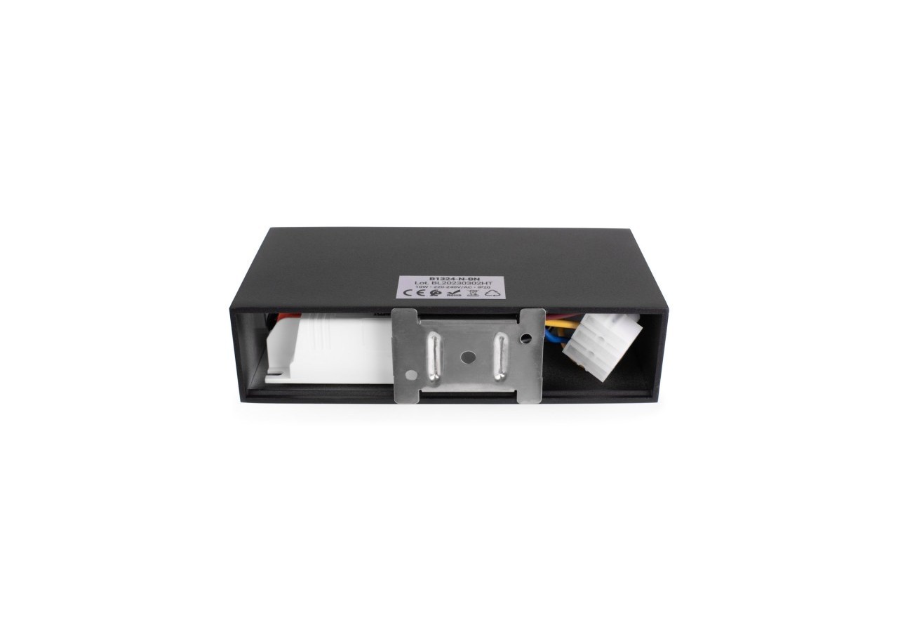 Spot LED linéaire de surface noir-10W-UGR18-IRC90-Puce OSRAM - B1324-N-BC - Barcelona LED