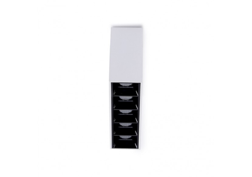 Spot LED linéaire de surface blanc-10W-UGR18-IRC90-Puce OSRAM - B1324-B-BC - Barcelona LED Spot LED linéaire de surface blanc-10W-UGR18-IRC90-Puce OSRAM - B1324-B-BC - Barcelona LED