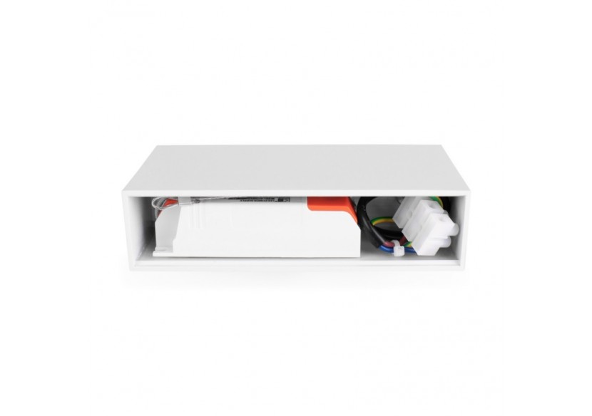 Spot LED linéaire de surface blanc-10W-UGR18-IRC90-Puce OSRAM - B1324-B-BC - Barcelona LED Spot LED linéaire de surface blanc-10W-UGR18-IRC90-Puce OSRAM - B1324-B-BC - Barcelona LED