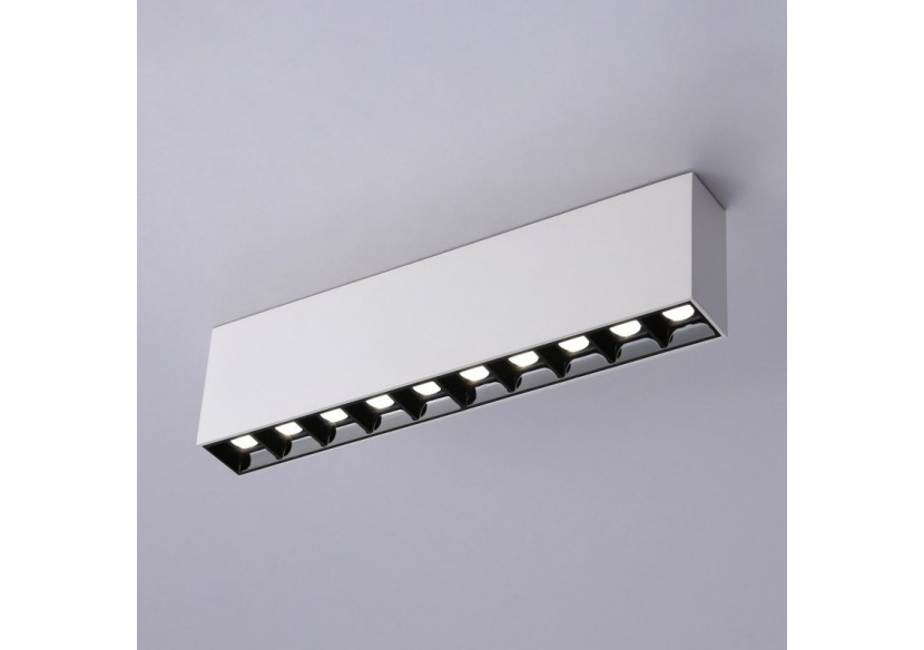 Spot LED linéaire de surface blanc-20W-UGR18-IRC90-OSRAM Chip - B1325-B-BN - Barcelona LED Spot LED linéaire de surface blanc-20W-UGR18-IRC90-OSRAM Chip - B1325-B-BN - Barcelona LED