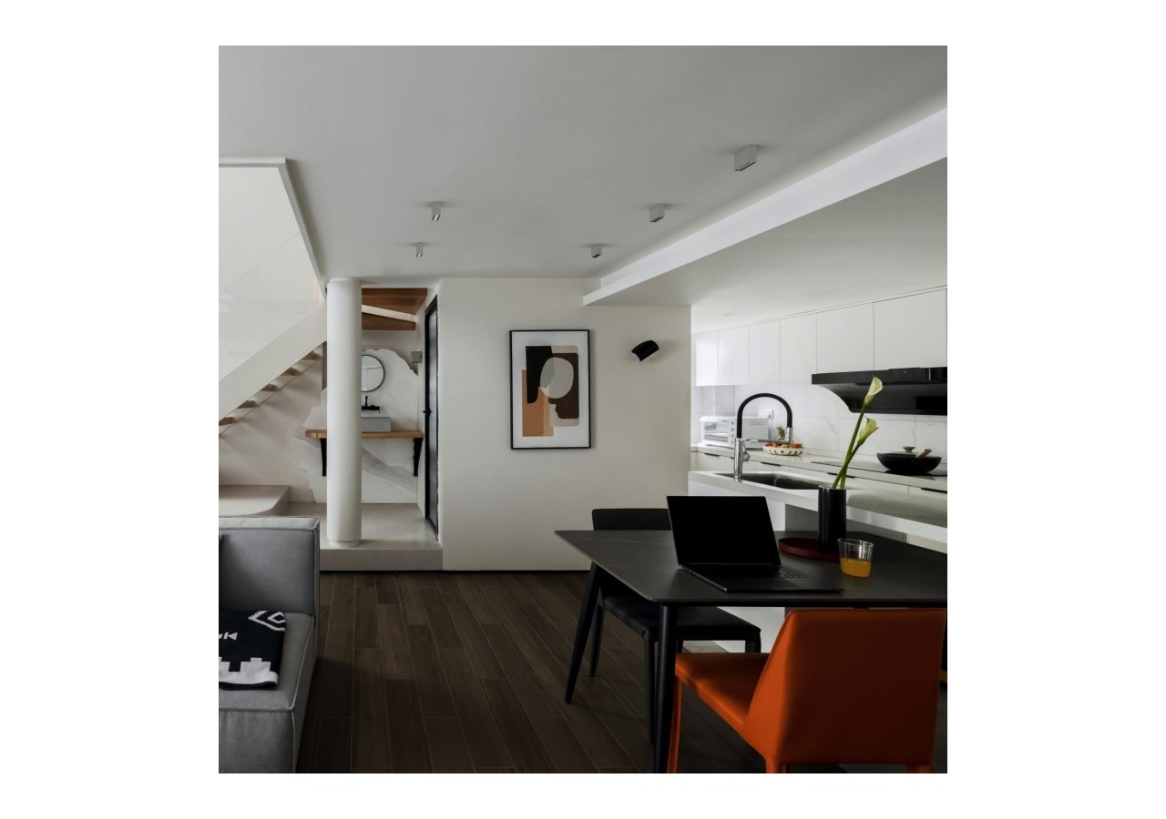 Spot LED linéaire de surface blanc-20W-UGR18-IRC90-OSRAM Chip - B1325-B-BN - Barcelona LED