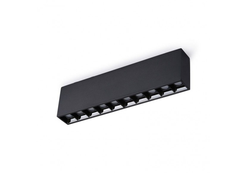 Spot LED linéaire de surface noir-20W-UGR18-IRC90-OSRAM Chip - B1325-N-BC - Barcelona LED Spot LED linéaire de surface noir-20W-UGR18-IRC90-OSRAM Chip - B1325-N-BC - Barcelona LED