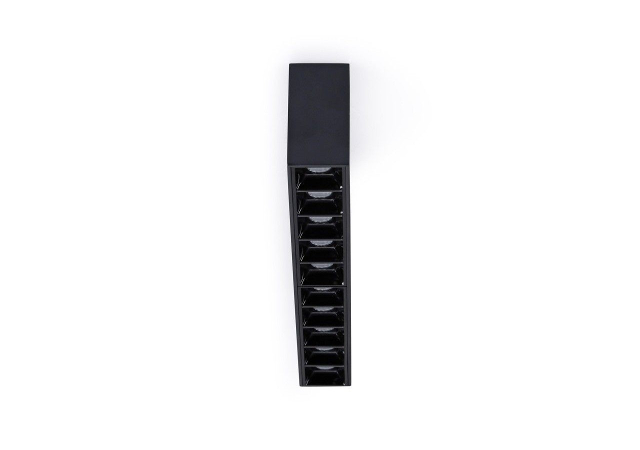 Spot LED linéaire de surface noir-20W-UGR18-IRC90-OSRAM Chip - B1325-N-BC - Barcelona LED
