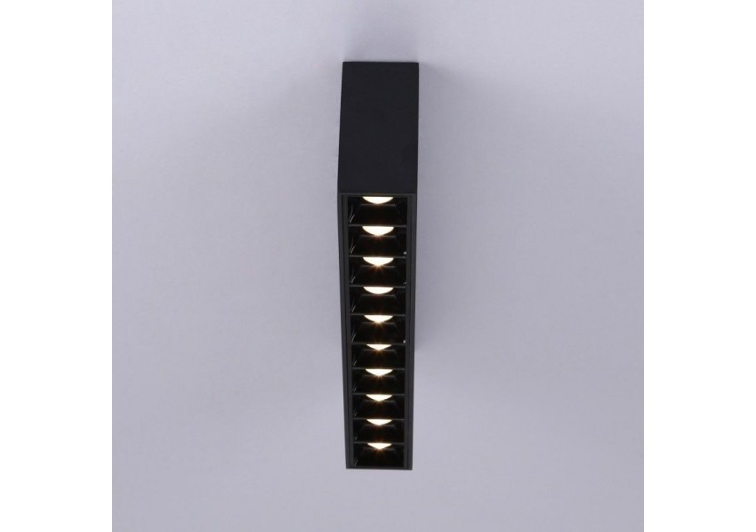 Spot LED linéaire de surface noir-20W-UGR18-IRC90-OSRAM Chip - B1325-N-BC - Barcelona LED Spot LED linéaire de surface noir-20W-UGR18-IRC90-OSRAM Chip - B1325-N-BC - Barcelona LED