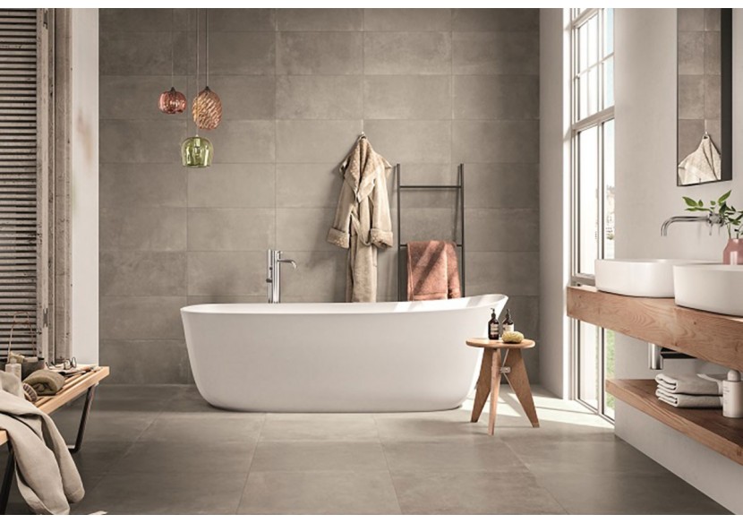 Carrelage sol et mur intérieur grès cérame Garda - Alfalux : Confort'Mat