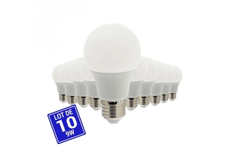 Pack x 10-Ampoule LED E27...