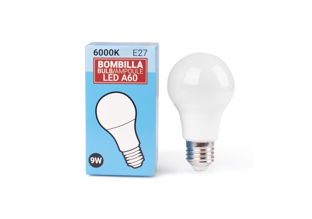 Pack x 10-Ampoule LED E27 A60-9W - KS1-A60E27-BF-10 - Barcelona LED