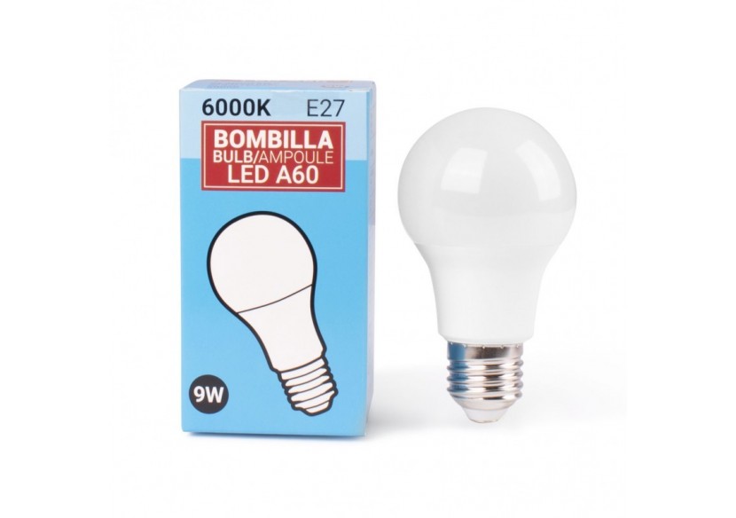 Pack x 10-Ampoule LED E27 A60-9W - KS1-A60E27-BF-10 - Barcelona LED