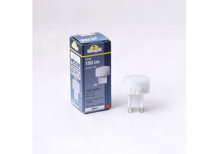 Ampoule LED G9-1,7W-Fumagalli - H.LED.G09.3K - Barcelona LED