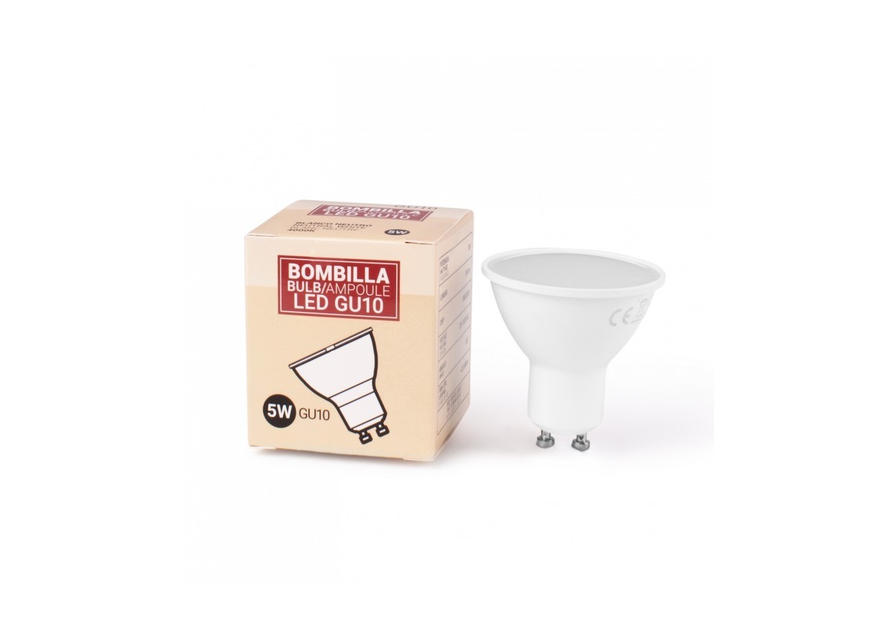 Pack x 10-Ampoule LED GU10 5W - K525-BN-10 - Barcelona LED