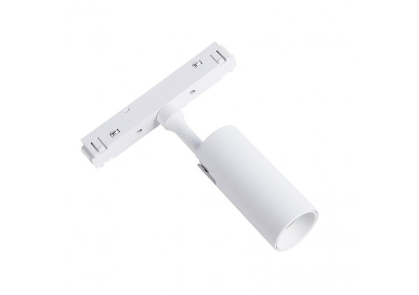 Spot LED sur rail magnétique 48V-6W-Blanc - PMC-6W-B-BC - Barcelona LED