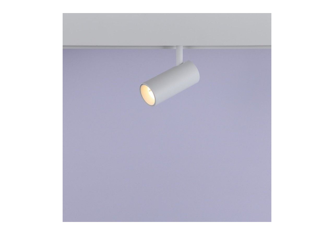 Spot LED sur rail magnétique 48V-6W-Blanc - PMC-6W-B-BC - Barcelona LED