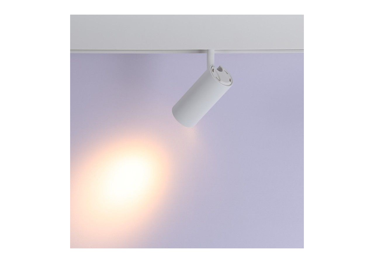 Spot LED sur rail magnétique 48V-6W-Blanc - PMC-6W-B-BC - Barcelona LED