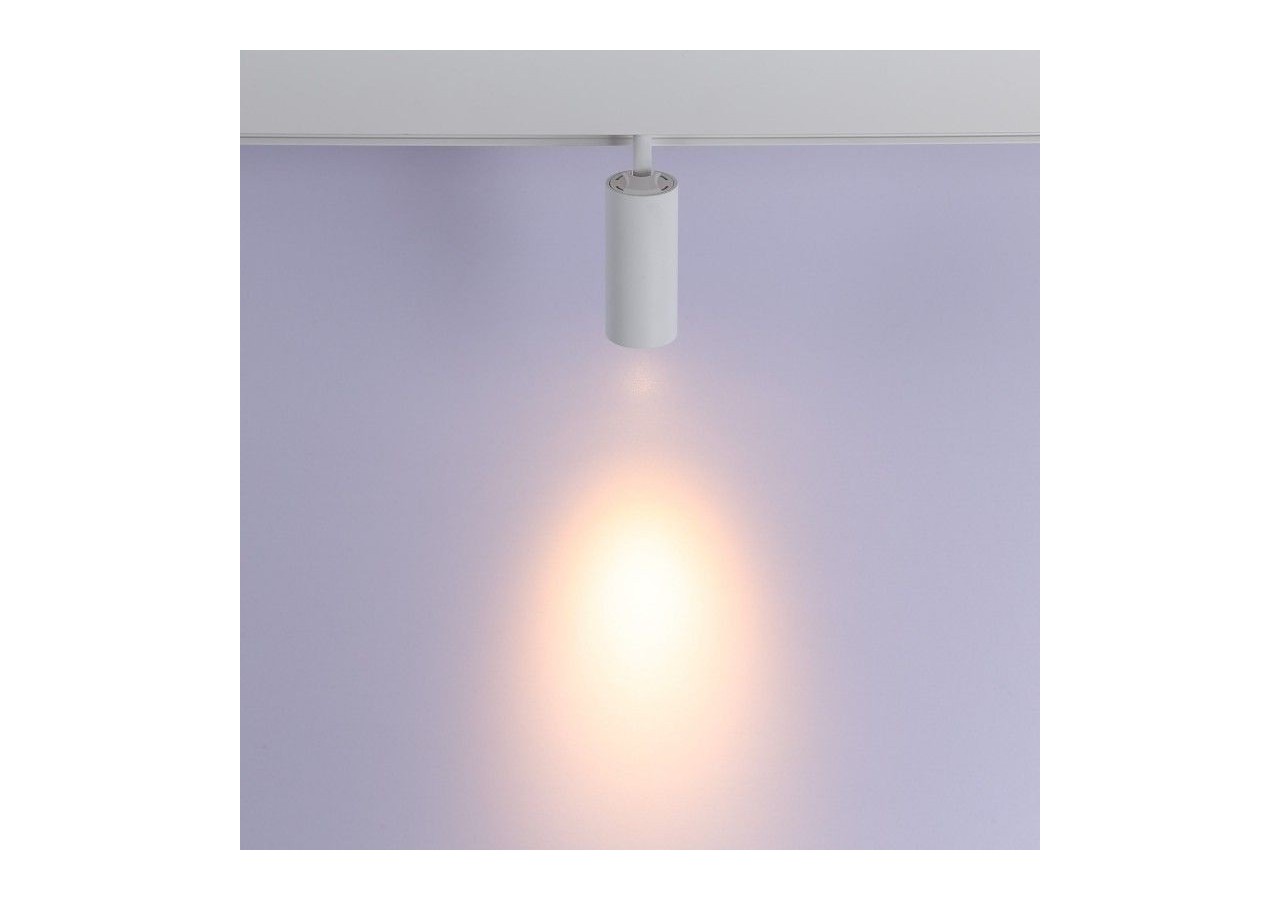 Spot LED sur rail magnétique 48V-6W-Blanc - PMC-6W-B-BC - Barcelona LED