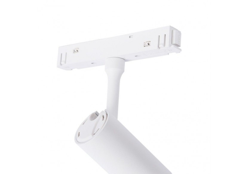 Spot LED sur rail magnétique 48V-6W-Blanc - PMC-6W-B-BN - Barcelona LED