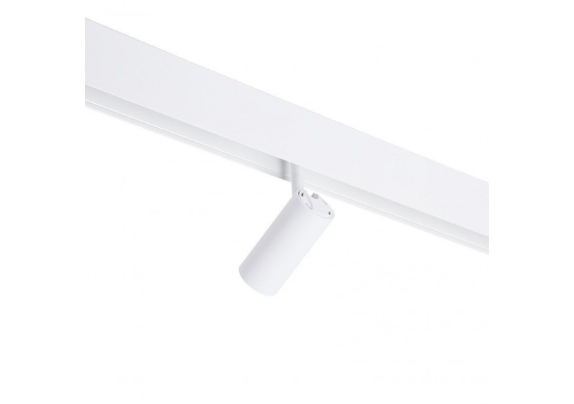 Spot LED sur rail magnétique 48V-6W-Blanc - PMC-6W-B-BN - Barcelona LED