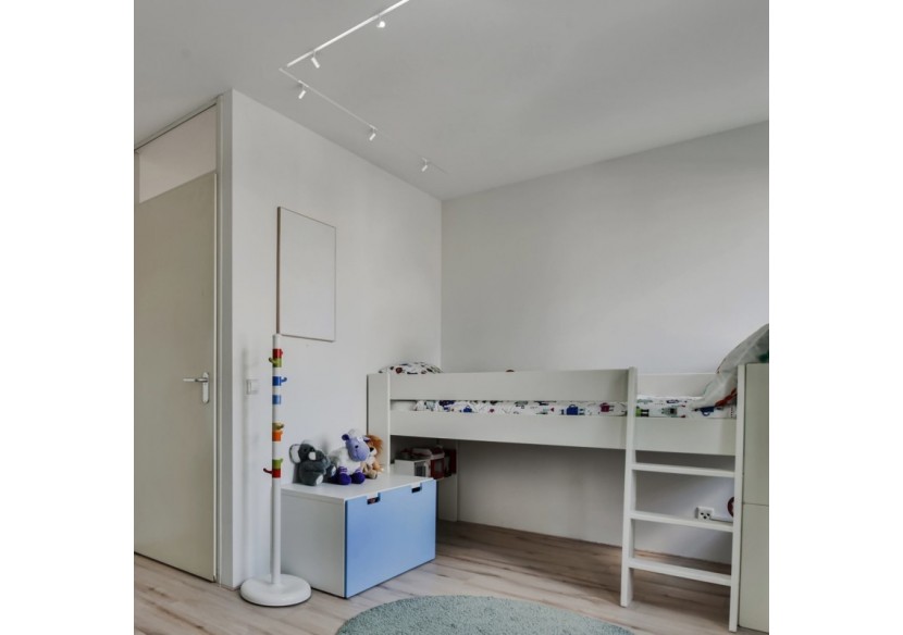 Spot LED sur rail magnétique 48V-6W-Blanc - PMC-6W-B-BN - Barcelona LED