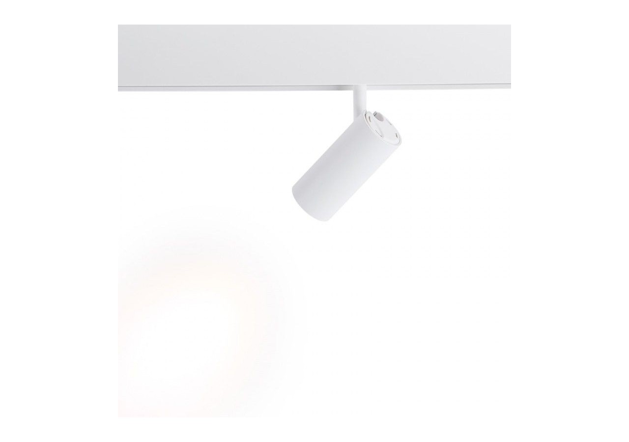 Spot LED sur rail magnétique 48V-6W-Blanc - PMC-6W-B-BN - Barcelona LED