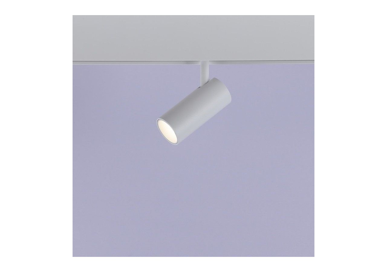 Spot LED sur rail magnétique 48V-6W-Blanc - PMC-6W-B-BN - Barcelona LED