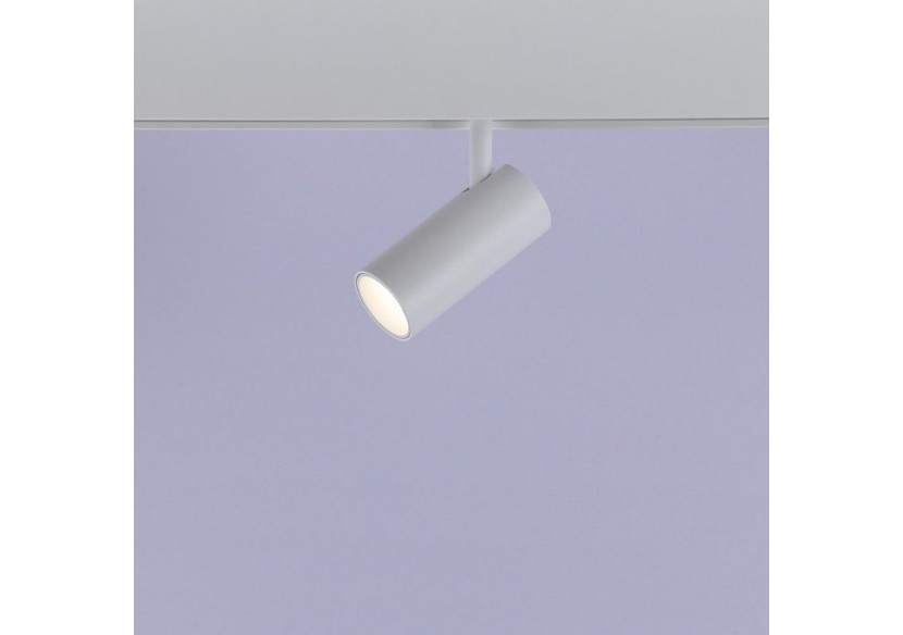 Spot LED sur rail magnétique 48V-6W-Blanc - PMC-6W-B-BN - Barcelona LED