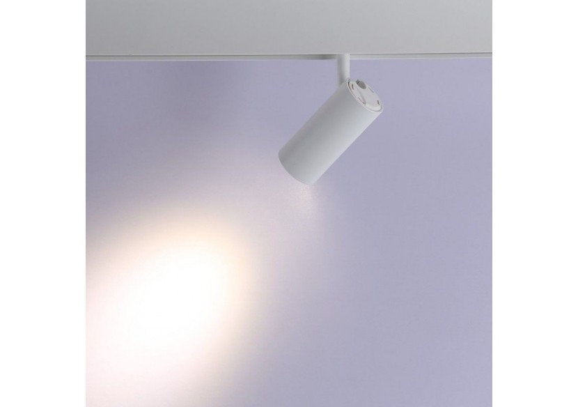 Spot LED sur rail magnétique 48V-6W-Blanc - PMC-6W-B-BN - Barcelona LED